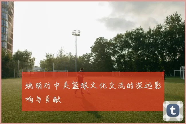 姚明对中美篮球文化交流的深远影响与贡献